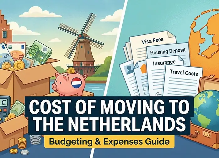 cost to move to the Netherlands from the USA